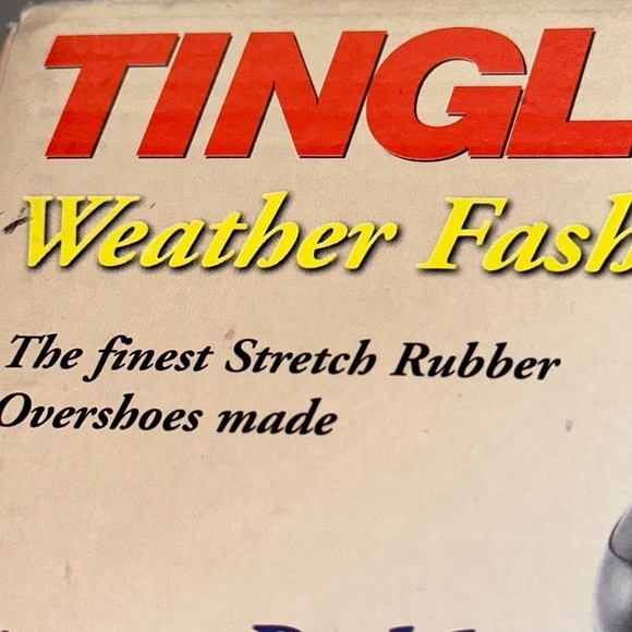 Tingley Men's Storm Stretch Overshoe Black Size L 9.5-11 NWT - Picture 11 of 12